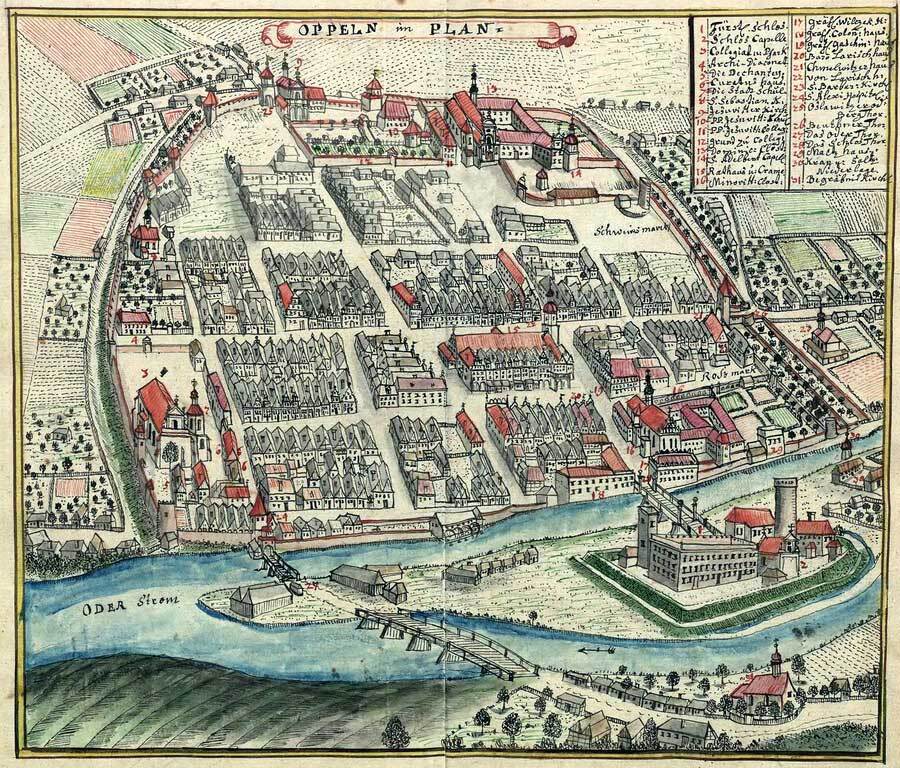 Quelle: Silesia in Compendio seu Topographia das ist Praesentatio und Beschreibung des Herzogthums Schlesiens. Pars I, modified by PetrusSilesius
