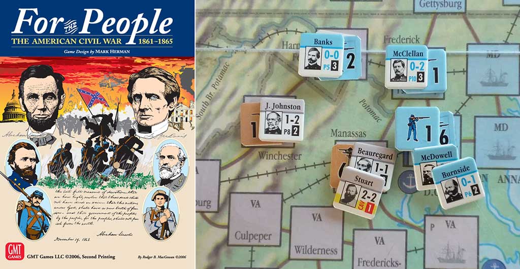 For the People. Cover: GMT Games. Spielszene: Mixo, CC BY-NC 3.0