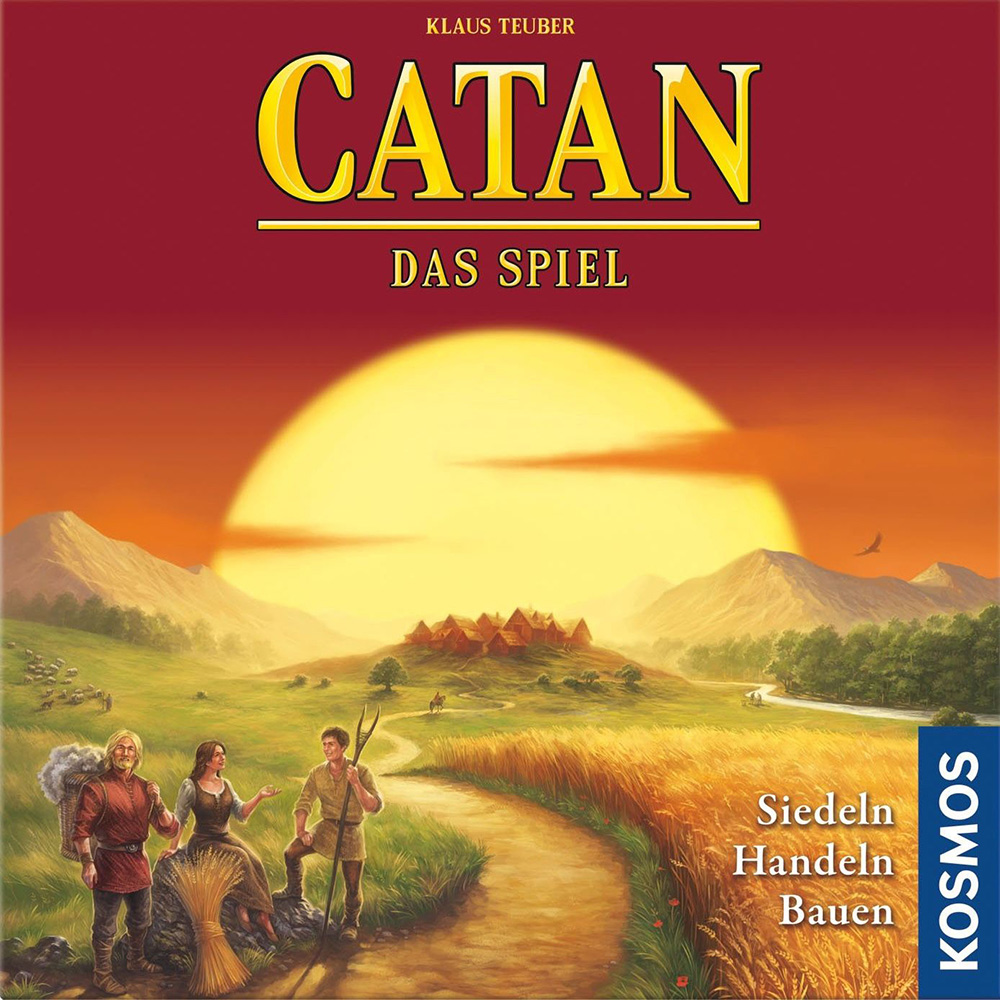 Catan - Das Spiel. Original-Grafik von Michael Menzel.