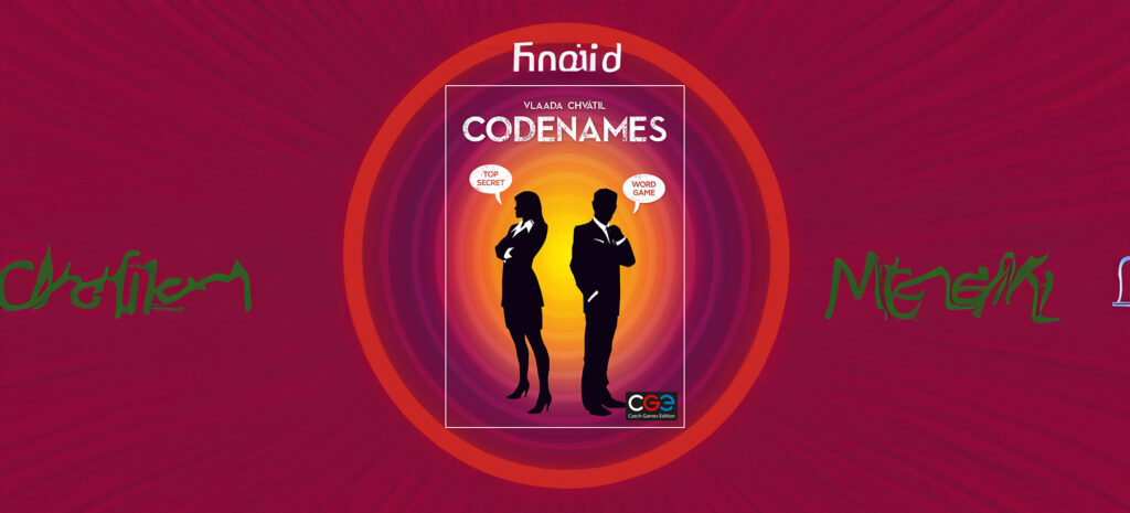 Codenames: Originalgrafiken von Stéphane Gantiez, Tomáš Kučerovský, und Filip Murmak.
