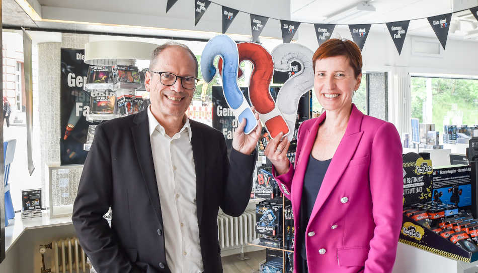Heiko Windfelder und Birgitta Barlet. Foto: Kosmos